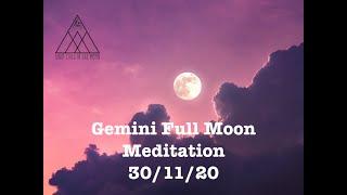 Spirit Child of the Moon - Full Moon Partial Lunar Eclipse in Gemini on 30th November 2020