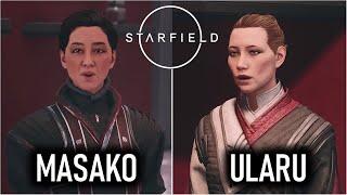 Siding with Ularu Vs Masako Ryujin Industries Questline  Starfield