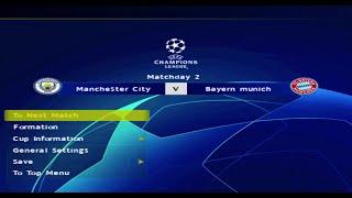 PES 2023 eFootball 2023 PS2 - UEFA Champions League - Matchday 2  Man City vs Bayern Munich