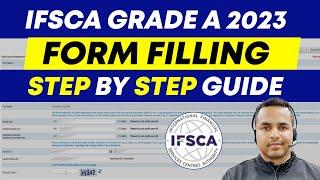 How To Fill IFSCA Grade A Form 2023  Steps To Apply Online Form For IFSCA Grade A 2023 Exam