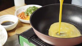 ASMRNo Talking Simple Egg Fried Rice  간단 계란 볶음밥