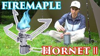 Very Lightweight Budget-Friendly Gas Stove with Advanced Wind Protection  FireMaple Hornet 2