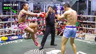 Such an Odd Style... But Works The Giants Slayer with 300+ wins - Saenchai
