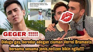 GEGER diduga gay beredar adegan ciuman Verrel Bramasta bersama sesama jenisnetizen bikin ngilu
