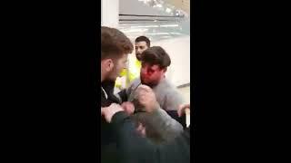 BRUTAL FIST FIGHT BETWEEN TWO GUYS BOXING TOE TO TOE WITH BARE KNUCKLES