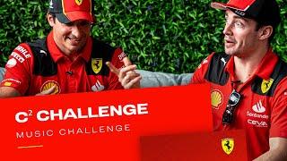 2023 C² Challenge  Music Challenge with Charles Leclerc and Carlos Sainz