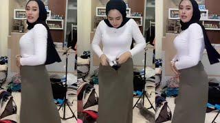 Hijab Style Try On Haul Random Womens Long Skirt Premium Material