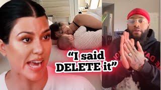 Kourtney Kardashian Forces Him To Delete Sneaky Footage of Her Son