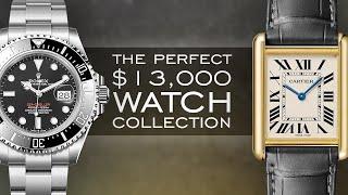 Building The Perfect Watch Collection For $13000 - Over 20 Watches Mentioned And 6 Paths To Take