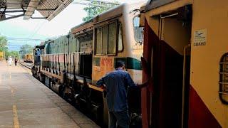 Shoranur to Nilambur Road Full journey by WDP4D-hauled passenger train
