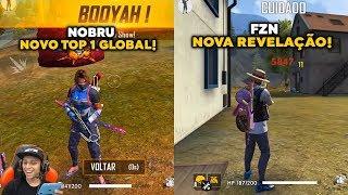 REAÇÃO DO NOBRU AO PEGAR TOP 1 GLOBAL FZN SURPREENDE STELUTO