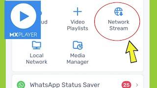 What is Network Stream in Mx Player ?