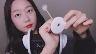 3dio귀에 스펀지ASMR 스펀지슬라임 귀파기 SPONGE SOUNDS ASMR Sponge Slime Ear Cleaning