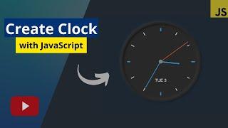 Build a basic analog clock - HTML CSS and JAVASCRIPT