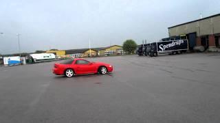 Mitsubishi 3000GT drifting