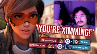 PC Streamers react to Top 500 Console Tracer killing them... Overwatch 2 Streamer Reactions