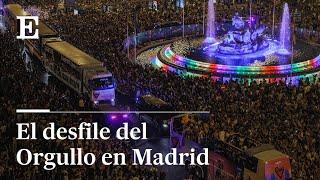 Así fue el Desfile del Orgullo en Madrid en directo  El País