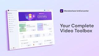 Wondershare UniConverter 13 - Your complete video toolbox
