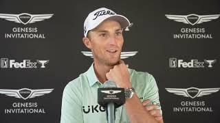 Will Zalatoris Sunday Flash Interview 2024 The Genesis Invitational © PGA Tour