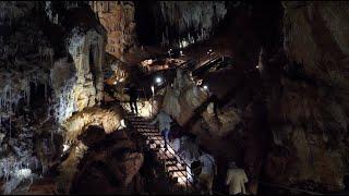 Hérault  Reportage au coeur de la grotte de Clamouse un lieu féérique 