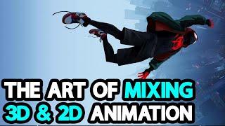 How to mix 2D and 3D animation