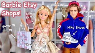 Barbie ETSY Shop Reviews Super Realistic Doll Clothes & Accessories Barbie Doll Etsy Haul