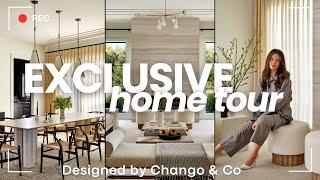 Full House Tour Model Home Tour  New Home in the Suburbs designed by Chango & Co