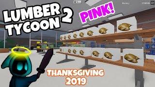 Pink Turkey Lumber Tycoon 2 - Thanksgiving Update 2019