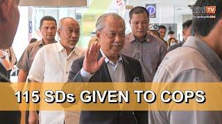 Muhyiddin submits 115 SDs to police supporting his 2022 PM claim