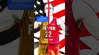 CAITLIN CLARK INDIANA FEVER VS LAS VEGAS ACES A’JA WILSON BREANA STEWART ROTY WNBA #caitlinclark