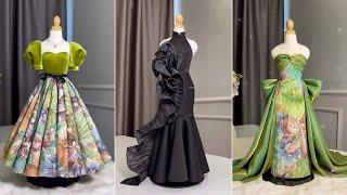 Beautiful Gown Making Tutorial with Detailed Decoration Steps