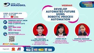 Webinar  Develop Automated Future Using Robotic Process Automation RPA