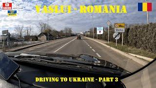 Delivering aid to #Ukraine - Driving through Vaslui - Part 3   