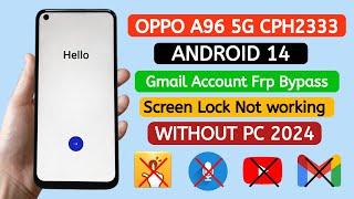 Oppo A96 Gmail Account Frp Bypass Android 13-14 WITHOUT PC 2024.