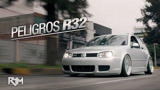 FILM  PELIGROS  ROLLING VW GOLF R32  BAGGED  RTM