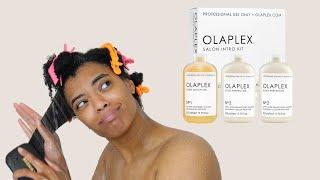 using professional olaplex products at home