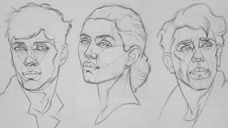 How to Draw Faces  Focus on Eye Placement