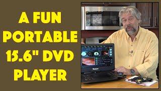 NAVISKAUTO 15.6 Portable DVD Player -- DEMO & REVIEW