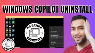 How to Uninstall Copilot Windows 11