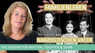 Das Familienleben mit einem Narzisstischen Vater – Folgen für Mutter – Tochter – Sohn