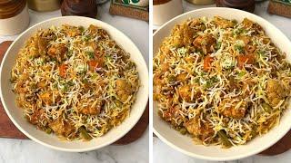 Veg Dum Biryani Recipe  वेज बिरयानी  Restaurant Style Veg Biryani  Lunch Recipes 