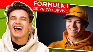 Lando Norris Reacts To Formula 1 Drive To Survive Season 1 - 4