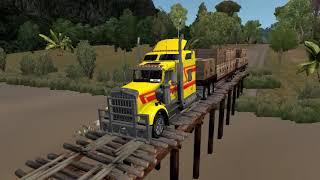 M.D.E.I Map in ETS2  Timber Supplies on Dirty Road  ETS 2 Mud Dirty Roads   ETS 2 Map Mod