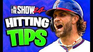 MLB The Show 24 Hitting Tips Improve Pitch Recognition Destroy Fastballs BEST Controller Settings