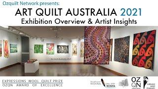 Art Quilt Australia 2021 Exhibition Overview & Artist Insights