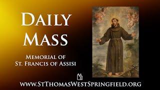 Daily Mass Friday October 4 2024