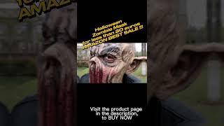 Halloween Zombie Mask for less than 20 euros - AMAZON BEST SALE 