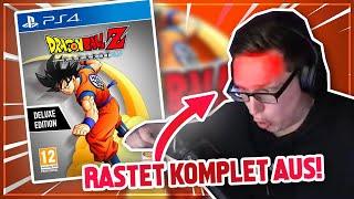 Kvid spielt zum ersten mal DRAGON BALL Z KAKAROT und RASTET KOMPLETT AUS