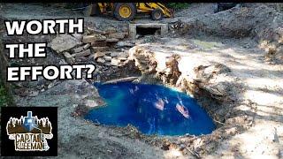 Building a Hidden Forest Pool - Excavation Complete