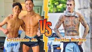 Cristiano Ronaldo Jr. Ronaldos Son VS Justin Bieber Transformation  From Baby To 2024